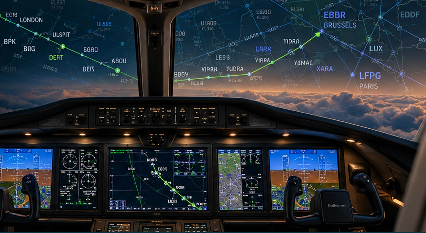 BizJet Pilot Begins Its Journey